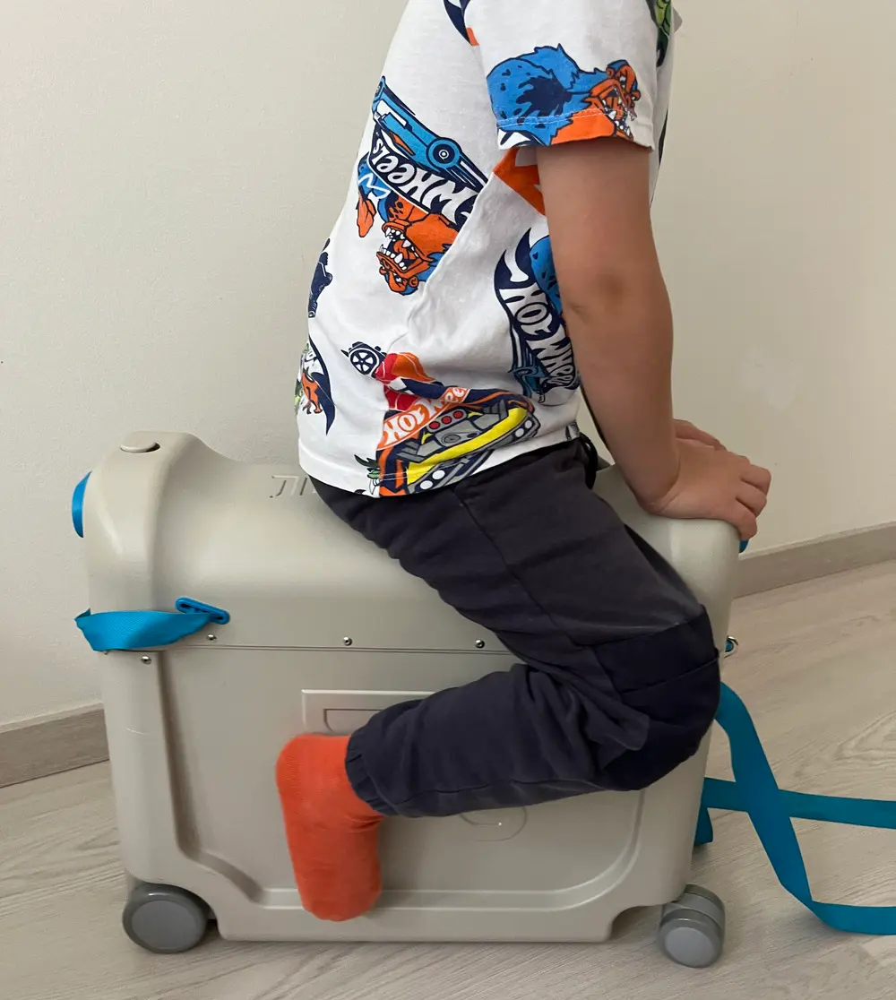 thule-sportovni-kocarek-v-akci Dětský kufřík Stokke JetKids